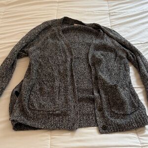 Madewell Heather Gray Cardigan Sweater